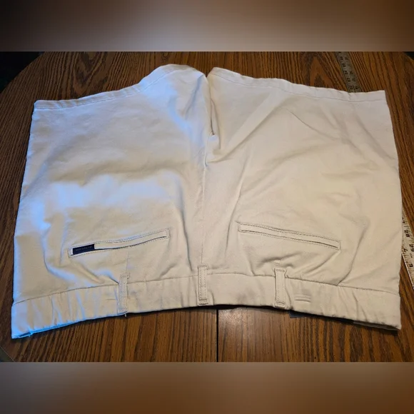 NWT U.S. POLO ASSN Comfort Waist Shorts Men's 3XL In Tan 7" Inseam - Picture 2 of 9